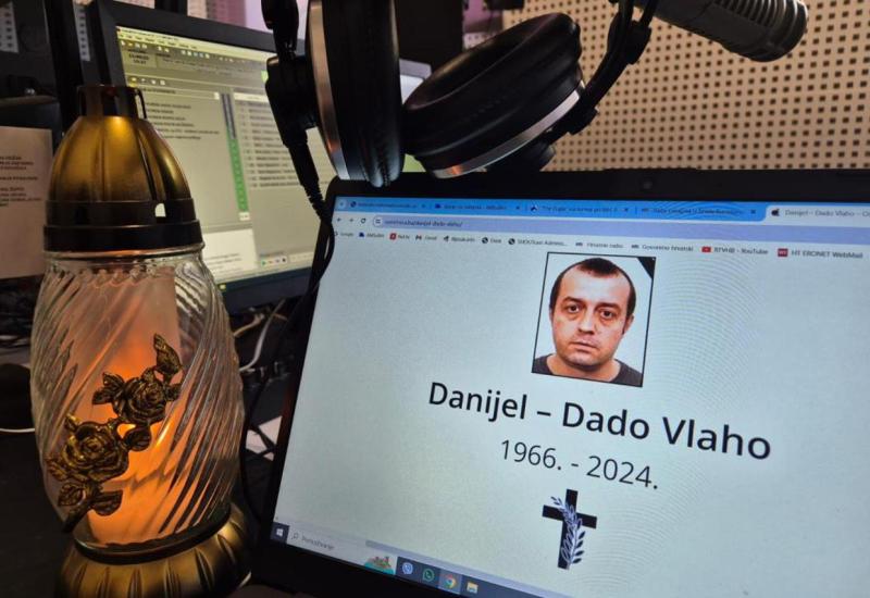 Preminuo Danijel Vlaho, dugogodišnji djelatnik RTV Herceg-Bosne - Preminuo Danijel Vlaho, dugogodišnji djelatnik RTV Herceg-Bosne