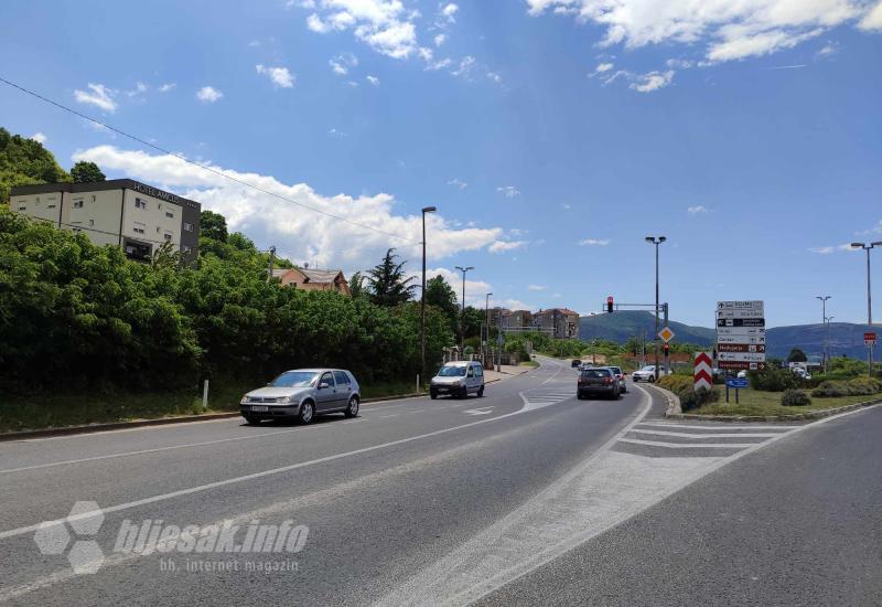 Proradili semafori na sjevernom izlazu iz Mostara - Sjeverni izlaz iz Mostara: Proradili semafori 