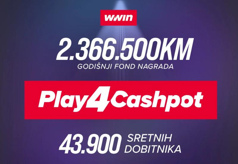 Cashpot - WWin casino: Vrijeme za najveći Jackpot u BiH je stiglo !!!