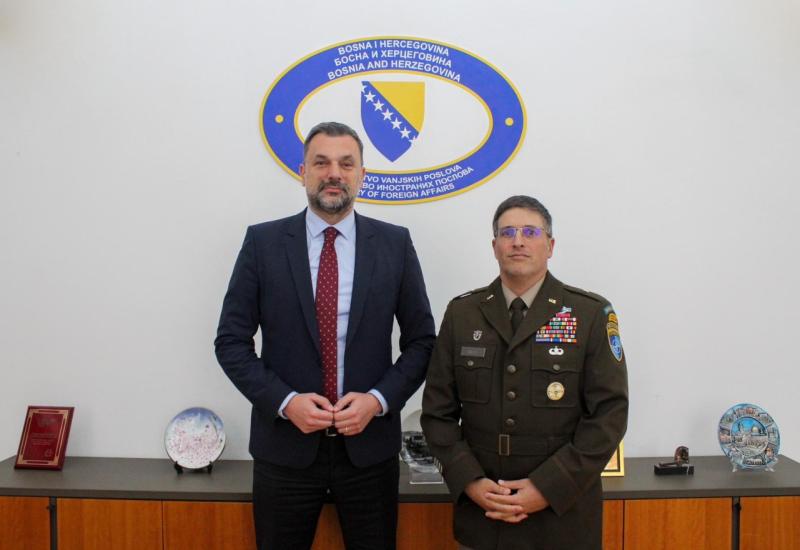 Konaković sa zapovjednikom NATO stožera: Najvažniji sigurnosni partner BiH 