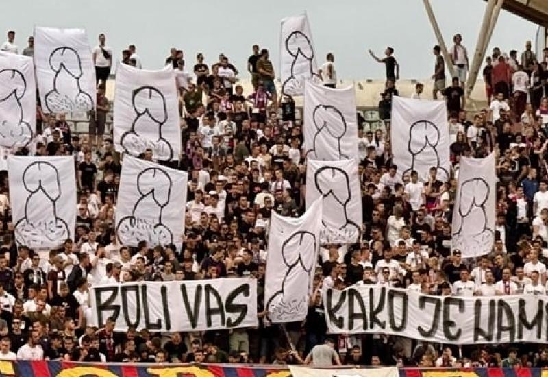 Torcida igračima Hajduka poslala slikovitu poruku 