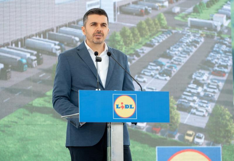 Generalni direktor Lidla Bosna i Hercegovina, Toljan Papajorgji - FOTO | Lidl započeo izgradnju prvog centra u BiH: Investicija vrijedna 100 milijuna eura 