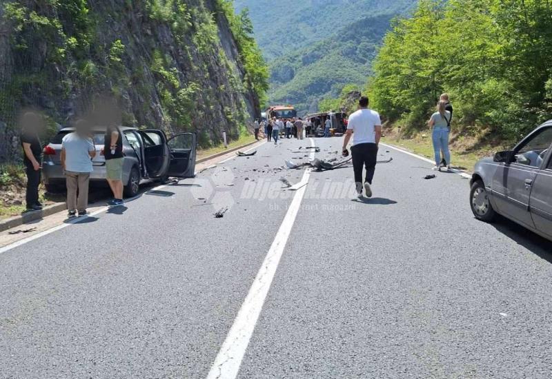 Prometna nesreća kod Mostara: Promet blokiran 