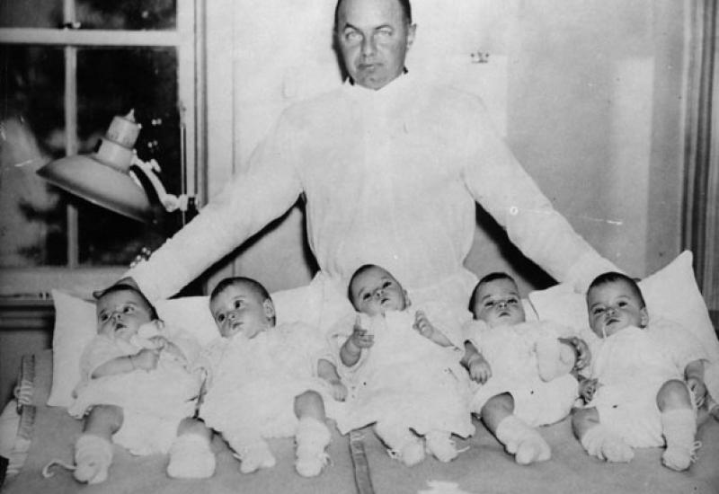 Sestre Dionne, prve petorke u zabilježenoj povijesti koje su preživjele dojenačko doba - Prve zabilježene petorke koje su preživjele doba dojenčadi