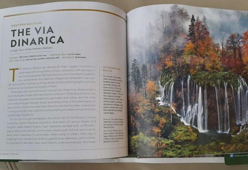 Planinarska staza Via Dinarica uvrštena u knjigu National Geographic