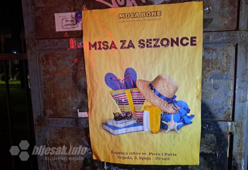 Misa za sezonce u Mostaru