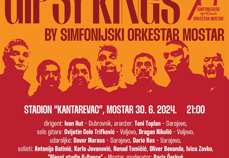 Koncert Simfonijskog orkestra Mostar ''Tribute to Gipsy Kings“ 30. lipnja
