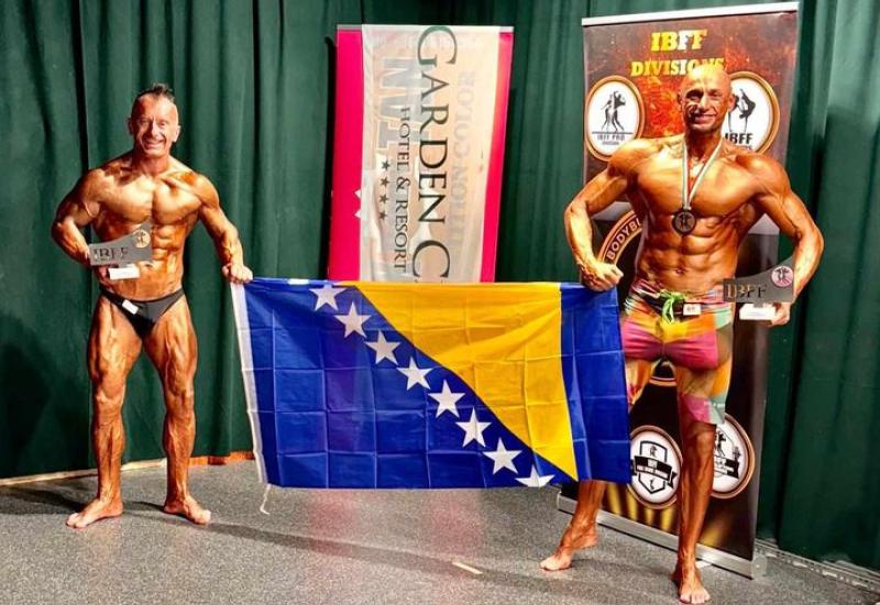 Mostarac i Konjičanin briljilari na Europskom prvenstvu bodybuildinga i fitnessa