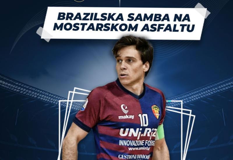 Brazilski futsal maestro stiže u Mostar: Legendarni Rodrigues de Pina uz hrvatske zvijezde na terenu