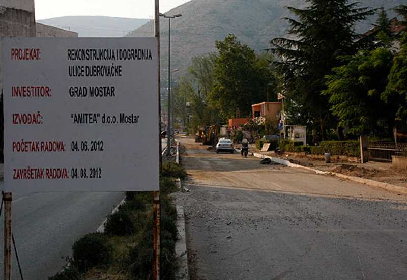 Bljesak.info - Mostar je dočekao: Napokon se dovršava Dubrovačka ulica