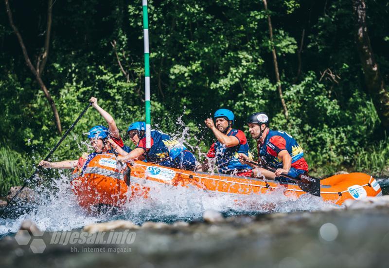 Dodjelom unikatnih pehara Završeno Europsko rafting prvenstvo Konjic 2024.