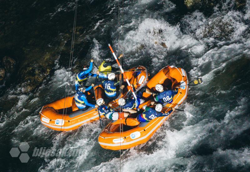 Dodjelom unikatnih pehara Završeno Europsko rafting prvenstvo Konjic 2024.