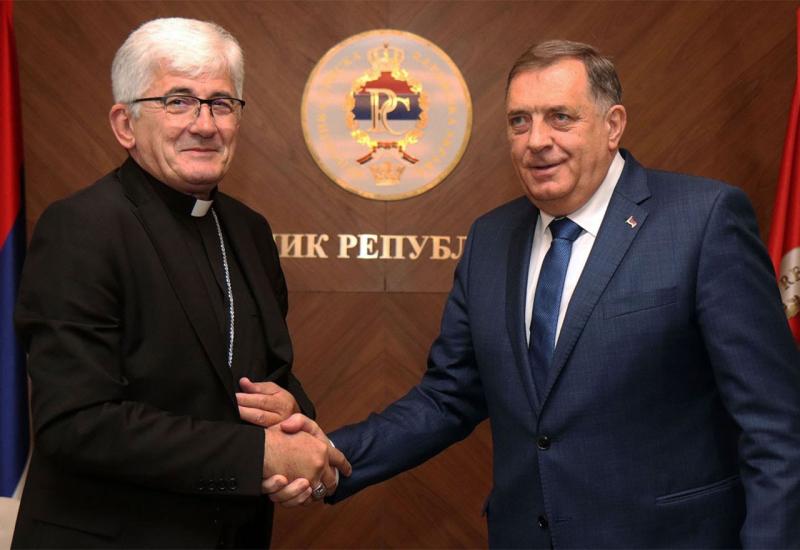Dodik najavio povrat imovine Katoličkoj Crkvi u Republici Srpskoj