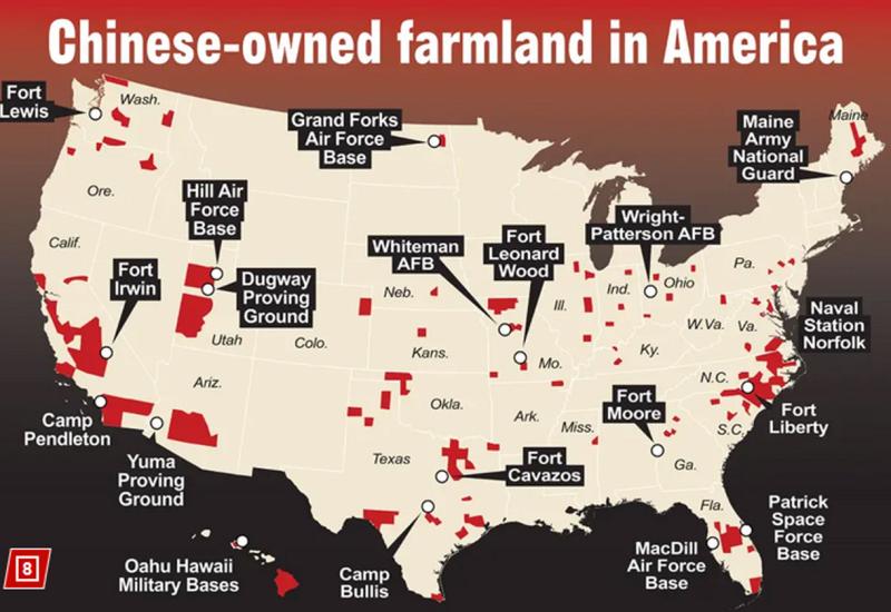 Kinezi kupuju zemljište u blizini američkih vojnih baza