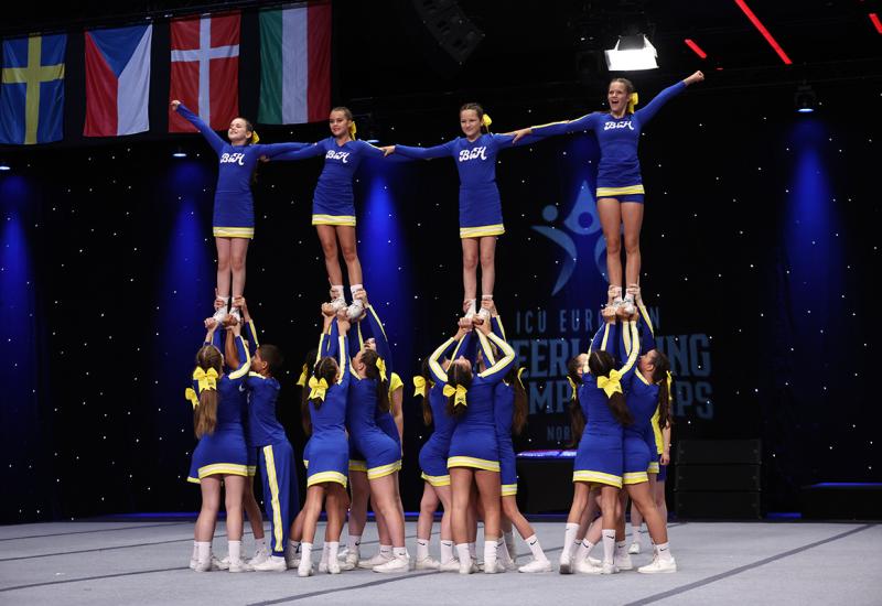 Cheerleading  - Cheerleading reprezentacija BiH na Europskom prvenstvu u Norveškoj