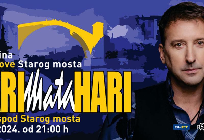 Hari Mata Hari pred spektakl ispod Starog mosta: Koncert će biti za MTV-a