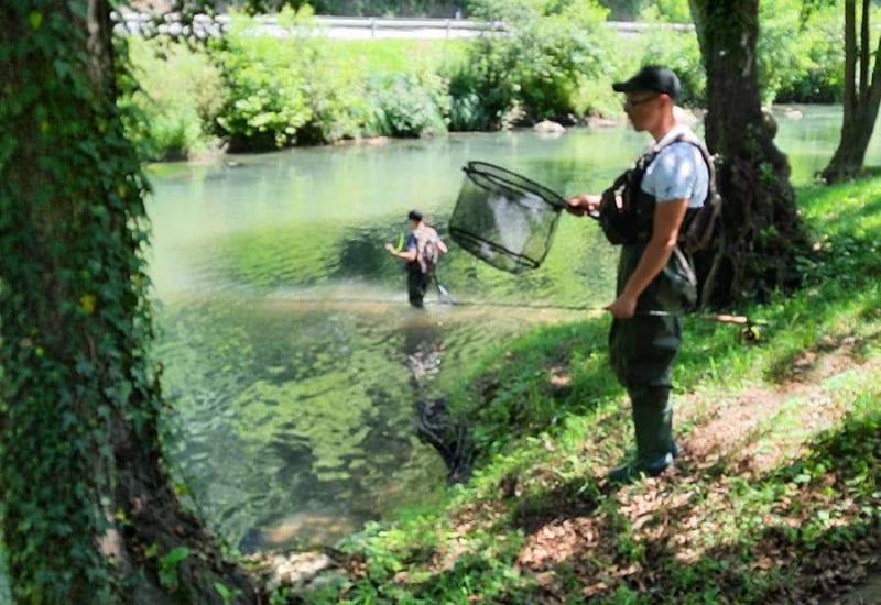 Sudionici su uživali u učenju novih vještina mušičarenja  - Započeo prvi dan kampa za natjecanje u Fly Fishingu