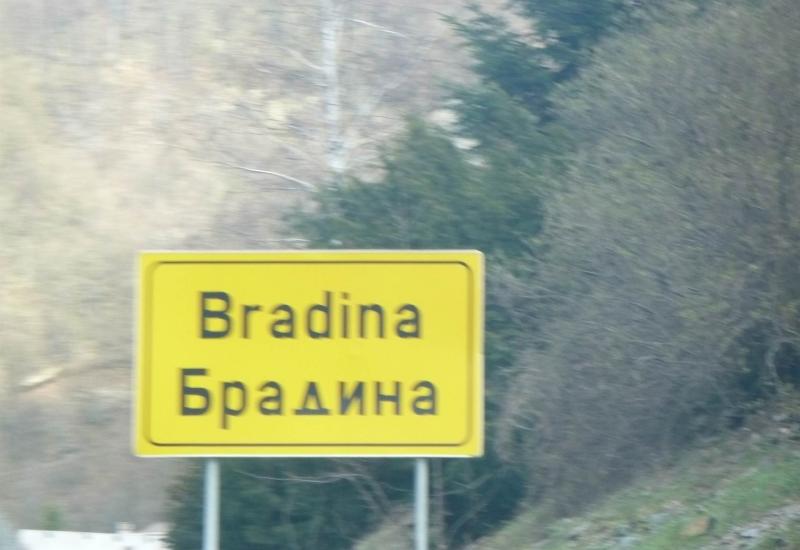 Odvoženje zarobljenika iz Bradine u Čelebiće   