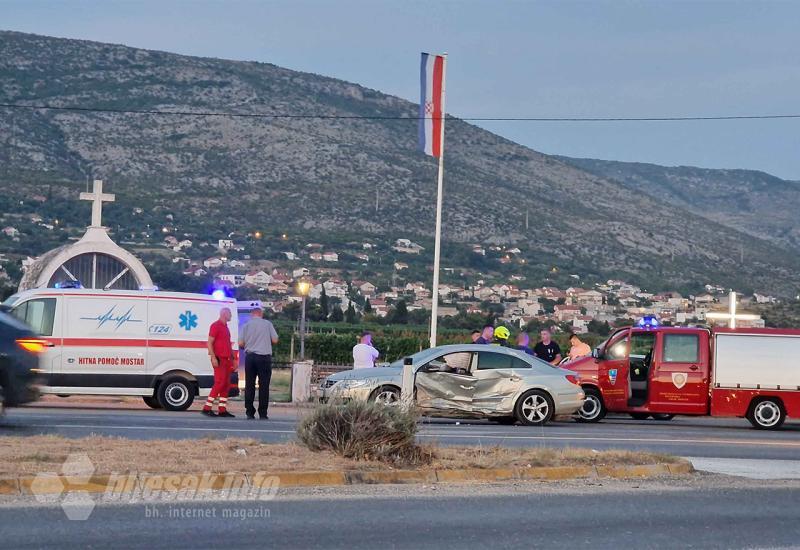 FOTO | Sudar na Bišću polju - na terenu vatrogasci i hitna pomoć