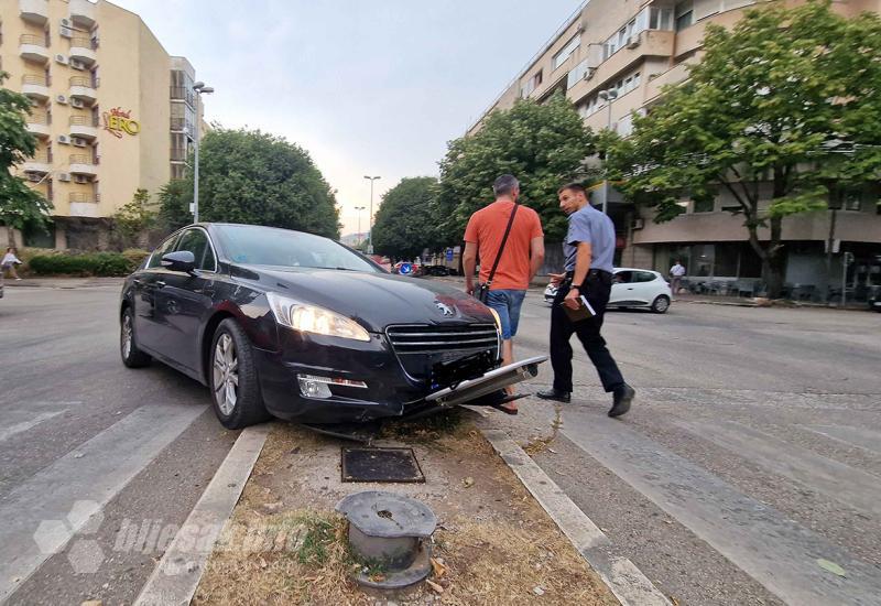 Prometna u Mostaru - Sudar kod hotela Ero