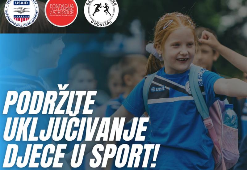 Pomozimo djeci da ostvare svoje sportske snove - omogući uključivanje jednog djeteta u Školu atletike