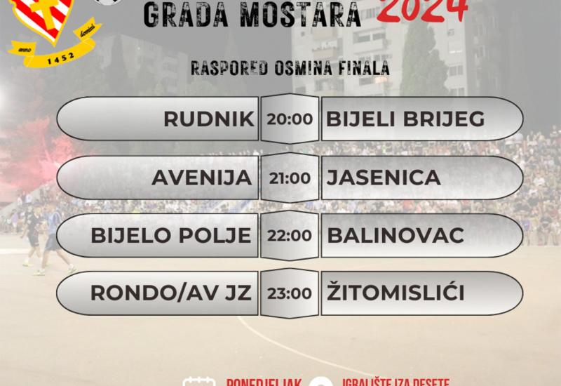 Liga mjesnih zajednica grada Mostara stigla je do nokaut faze