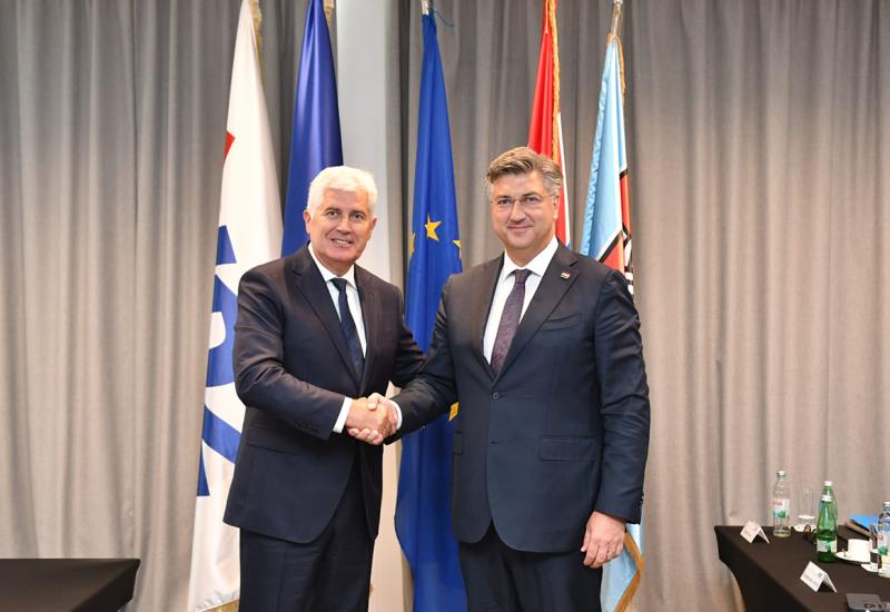 Plenković i Čović u Splitu