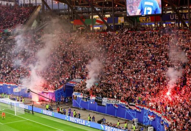 Hrvatski navijači - UEFA kaznila Hrvatski nogometni savez zbog izgreda na Euru