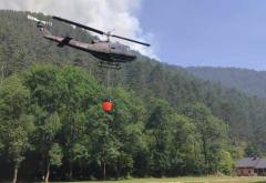 Helikopteri Oružanih snaga od jutarnjih sati gase požar u blizini Bugojna