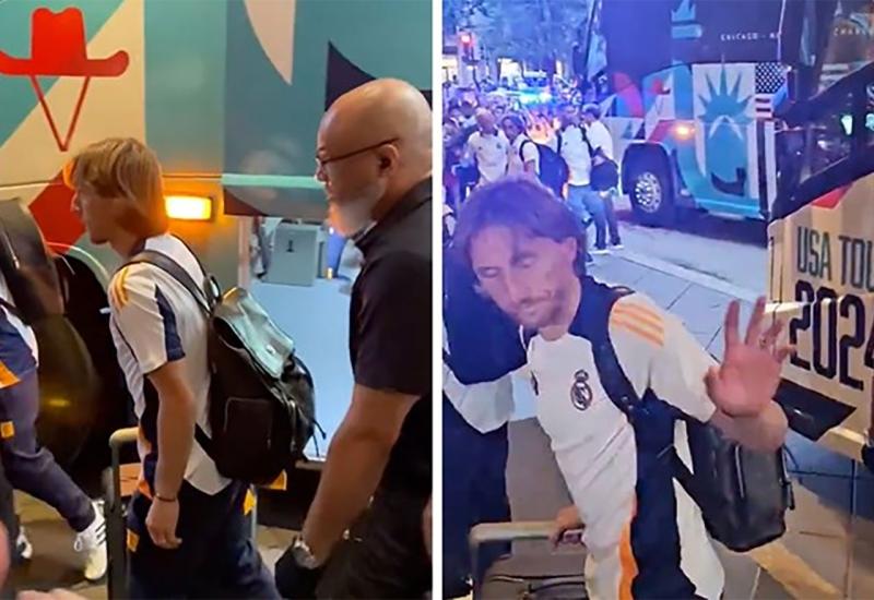 VIDEO | Pogledajte reakciju Amerikanaca kad je iz autobusa izašao Modrić