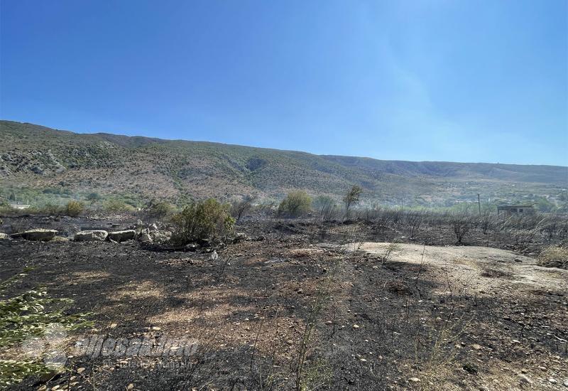 Mostar: Ugašen požar u Dolini Sunca