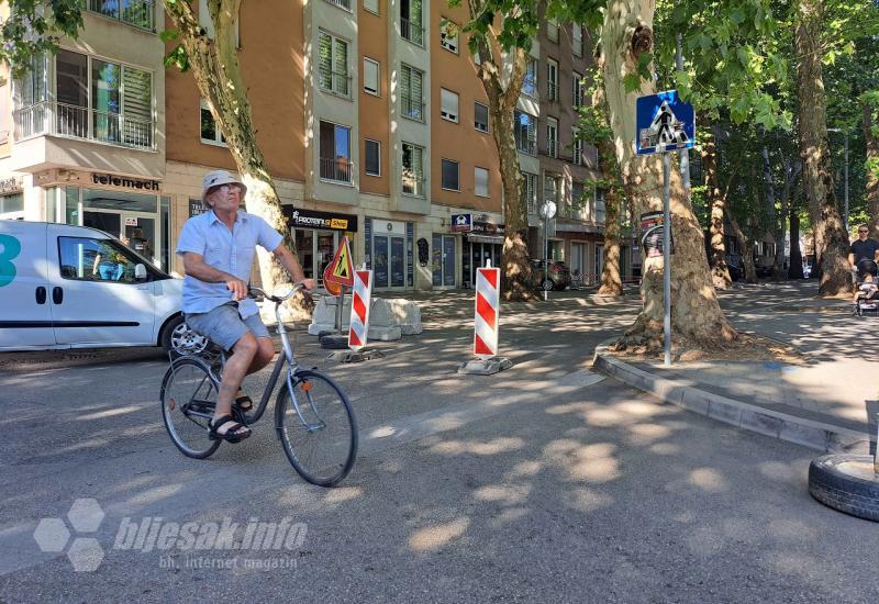 FOTO | Sa 7 dana zakašnjenja: Zbog radova zatvorena Ulica kralja Petra Krešimira IV