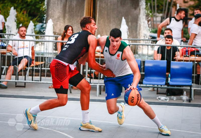 FOTO | U Mostaru započeo turnir 3x3: Posjetitelji uživali u atraktivnim potezima i bogatom programu