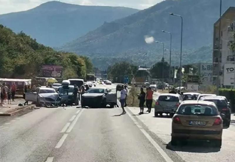 Sudar u Zaliku-Vrapčićima - Gužve na M17 zbog sudara u Zaliku-Vrapčićima