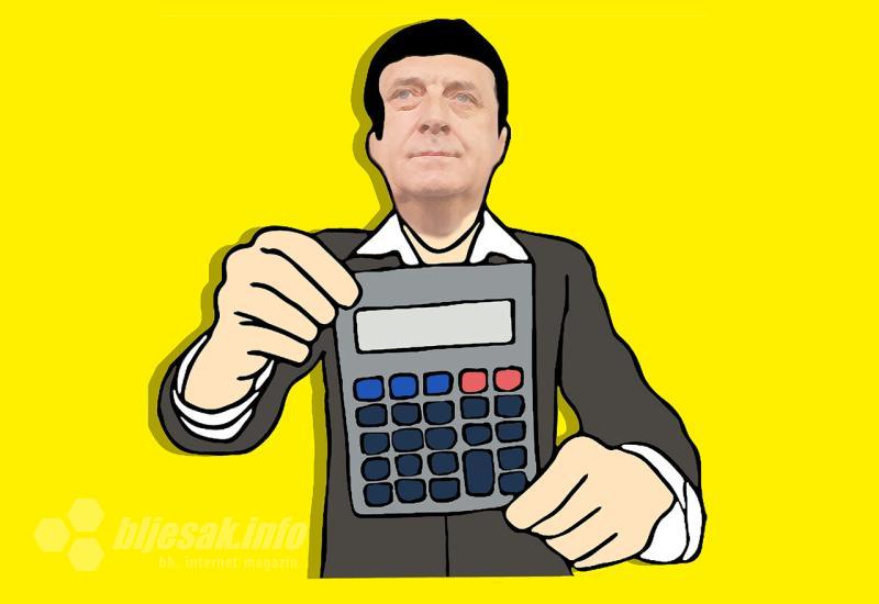 Dodik otkrio brojke