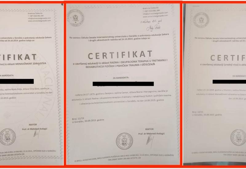 BiH i njeni fakulteti - Osim lažnih diploma izdavali i certifikate za nepostojeće edukacije