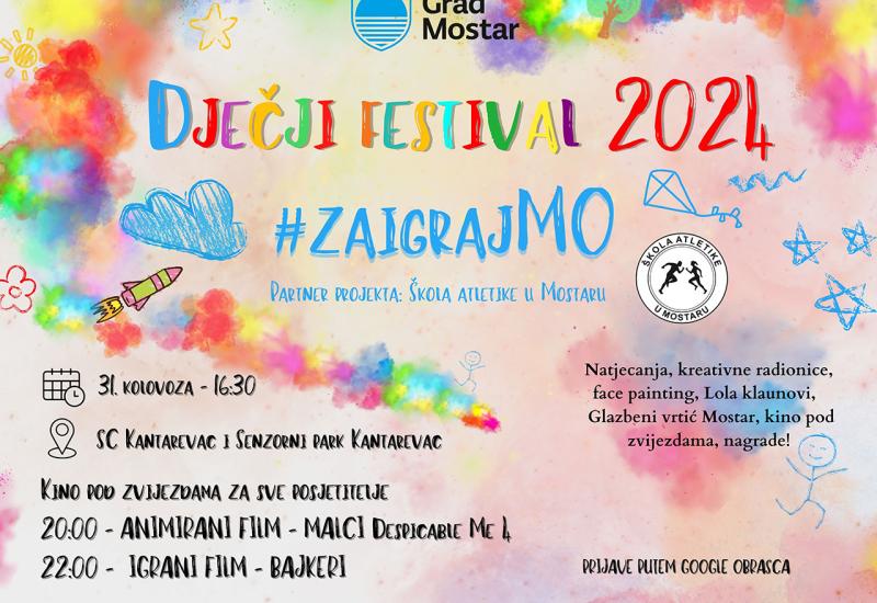 Počinje Dječji festival #zaigrajMO – natjecanje, sport i zabava pred početak školske godine