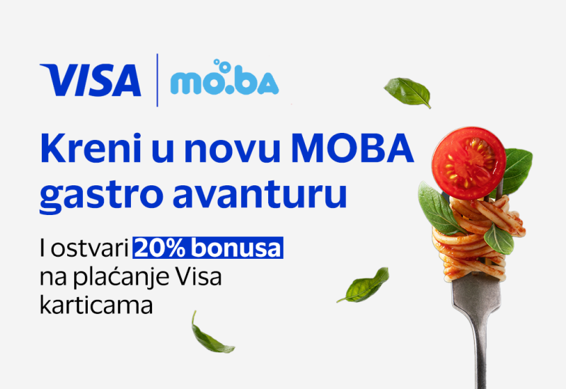 Zgrabi bonus na Moba Street Food Festivalu uz brze i sigurne transakcije Visa karticom