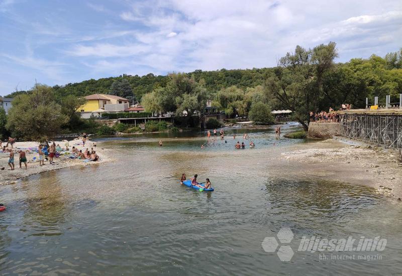 Nedjelja na kupalištu Buna: Radovi ne ometaju kupače