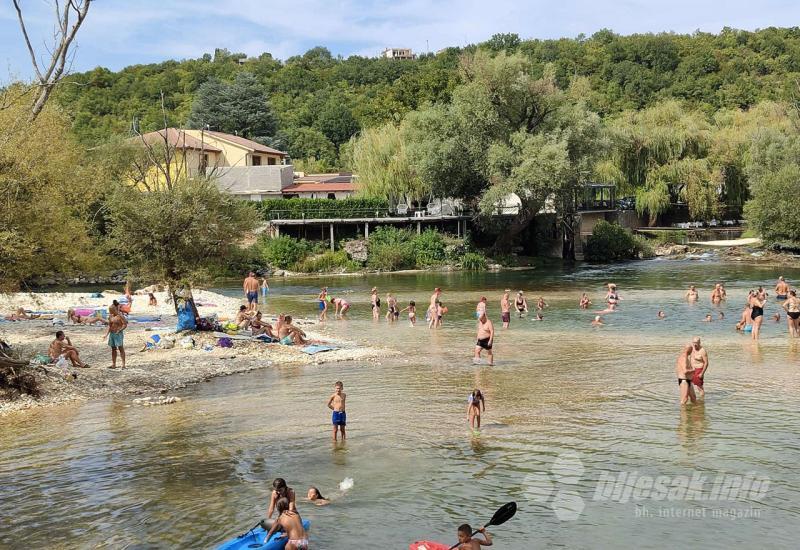 Nedjelja na kupalištu Buna: Radovi ne ometaju kupače