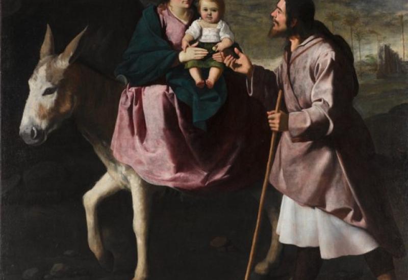 Francisco de Zurbarán, Bijeg u Egipat - Francisco de Zurbarán - veliki slikar španjolskog baroka