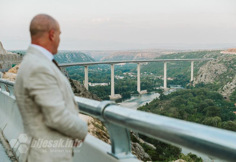 FOTO | Uz vatromet svečano otvoren most ''Hercegovina''