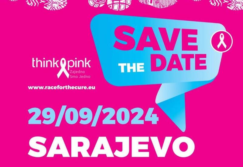 Registrirajte se za trku/šetnju za ozdravljenje "Race for the Cure"