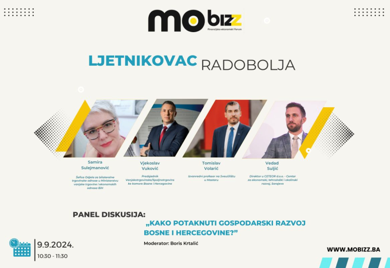 MOBIZZ 2024: Mostar postaje središte financijsko-ekonomskih događanja - MOBIZZ 2024: Mostar postaje središte financijsko-ekonomskih događanja