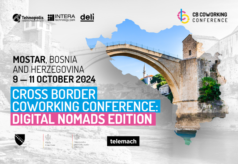 Pogledajte što nas očekuje na četvrtom izdanju Cross Border Coworking Conference 2024: Digital Nomads Edition