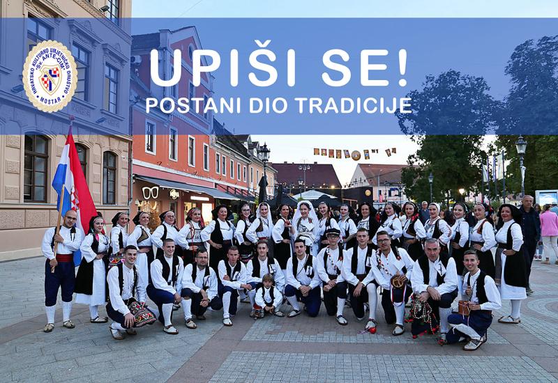 Folklorni ansambl HKUD Sv. Ante – Cim Mostar upisuje nove članove