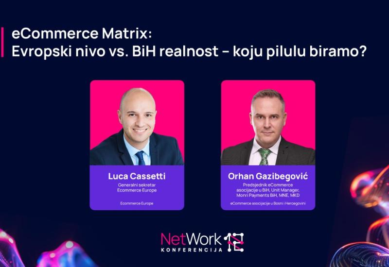 Luca Cassetti, Generalni tajnik eCommerce Europe, po prvi put u BiH na NetWork 12 konferenciji