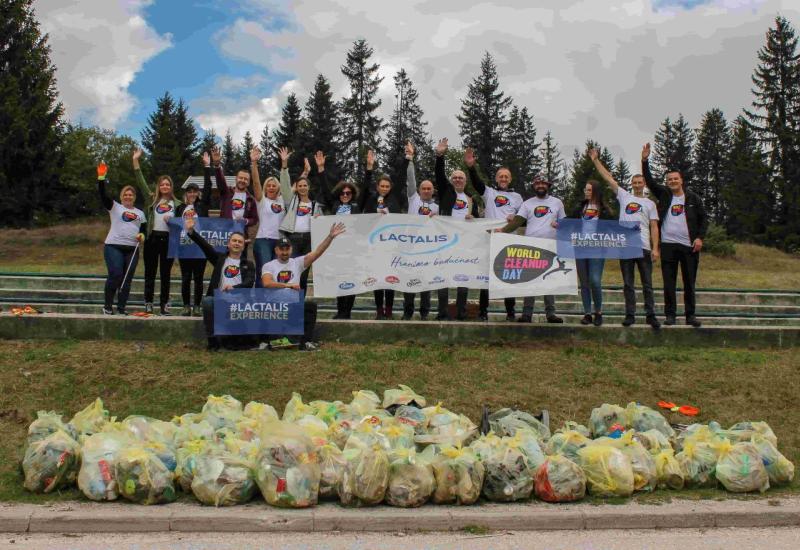 FOTO | Lactalisovi timovi i ove godine u akcijama čišćenja prikupili više od 1.500 kg otpada