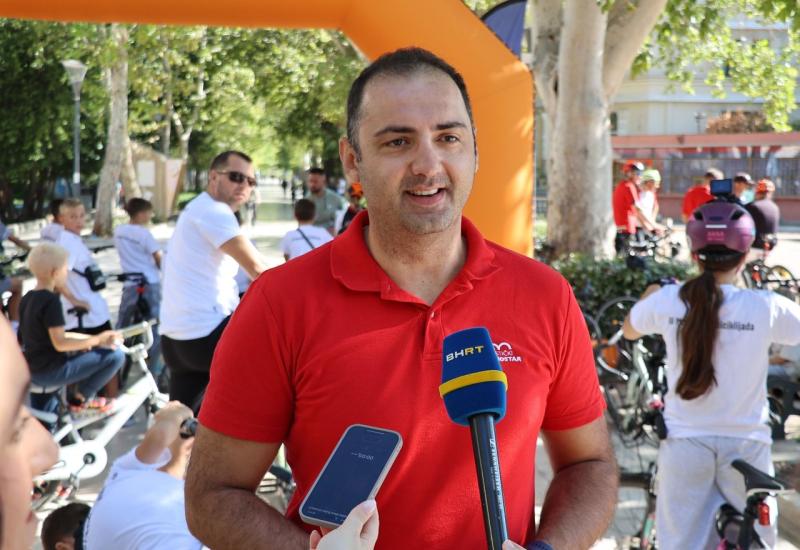 Predsjednik Udruge Herzegovina Bike Toni Zorić - Mostarska biciklijada privukla veliki broj građana 