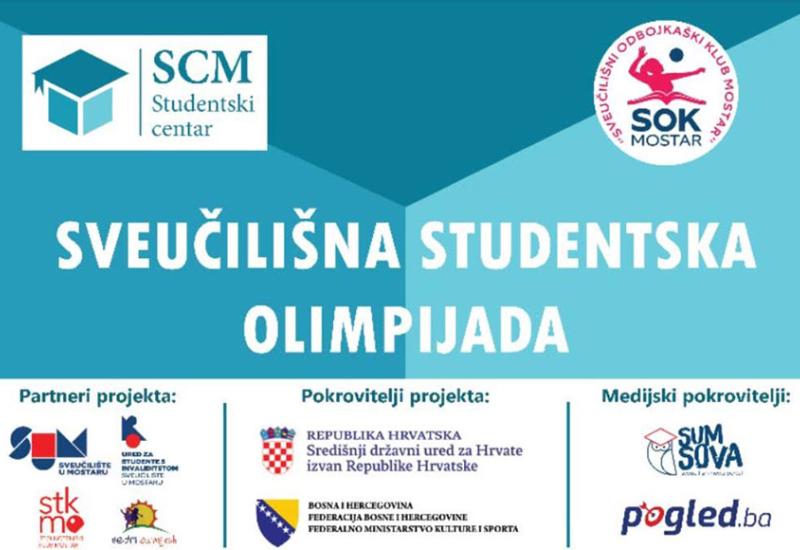 U Mostaru počinje Sveučilišna studentska olimpijada